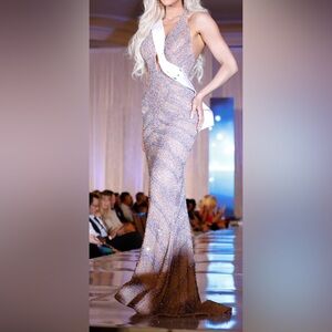 Ashley Lauren couture gown